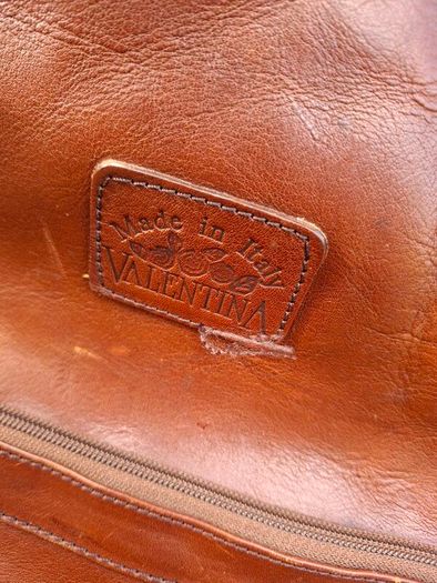 Large Vintage Leather Bucket bag