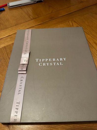Baby's first year silver plated photo frame - new unused Tipperary Crystal