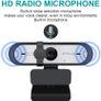 HD webcam 1080P with auto focus, computer camera 360  rotatable USB web camera with stereo noise canceling web cam with microphone for desktop PC Image 9