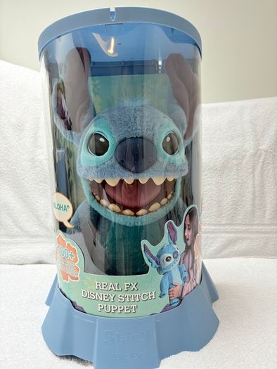 Disney Stitch Real FX Puppet 100 Sounds Only 2 left! Hurry and get the perfect toy for your child!