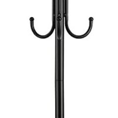 Coat Rack Freestanding, Coat Tree Hat Hanger Holder 11 Hooks for Jacket Umbrella Tree Stand with Base, Entryway Furniture for Home Office Floor Hanger Organizer Metal Coat Rack