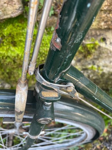 Vintage Raleigh All Steel Superbe Men's Bicycle 23 Inch Frame