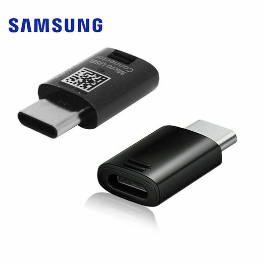 Genuine Samsung Micro USB (Female) to USB-C (Male) QC 3.0/2.0 Charger & Sync Convertor Adapter (Brand New/Warranty)