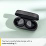 Jabra Elite 3 In Ear Wireless Bluetooth Earbuds - Noise Isolating True Wireless Buds with 4 Built-in Microphones for Clear Calls, Rich Bass, Customizable Sound, and Mono Mode - Dark Grey Image 6