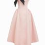Sculptural Bowknot Flared Bandeau Midi Dress size M Image 2