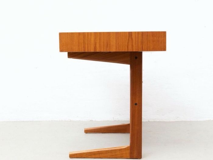 Mid century modern danish teak desk George petersens