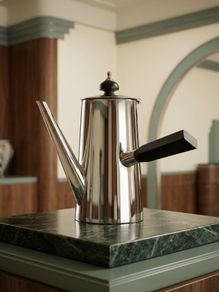 Stokes & Ireland Art Deco Sterling Silver Coffee Pot(225 grams)