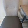 Grey table & 4 chairs Image 5