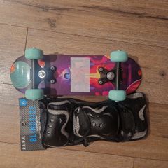 Kids Skate board and pads