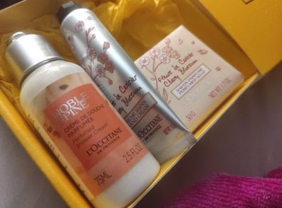 loccitane body set