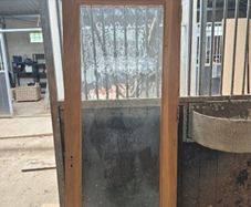 Solid wood doors