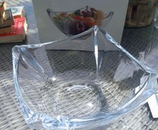 Galway Crystal 10 inch new bowl, box, D18
