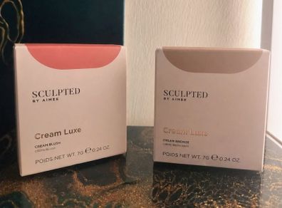 NEW sculpted by Aimee cream Bronzer and blush