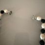 Ivory and black necklace Image 4