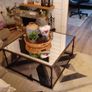 mirror coffee table Image 4