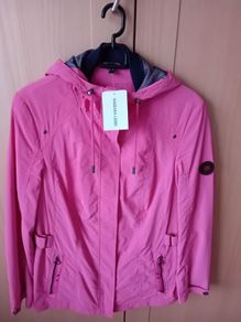 Barbara Lebek - Coat - 100% Cotton - Pink - Fits UK 12 - BNWT RRP 149.95