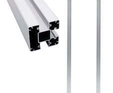 Fence Posts 2 pcs Aluminium 185 cm
