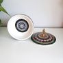 PRICE DROP ... Colorful Ceramic Dish with Lid. Image 5