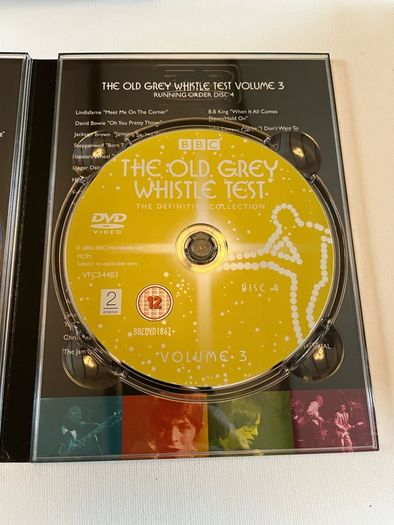 The Old Grey Whistle Test. 4 DVD Box Set. 9 Hours of Classic Performances.