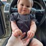 Reborn Baby Dolls 20 inch 50cm Two Options Reborn Baby Doll Toddler Lifelike Real Soft Touch Maddie with Hand-Drawing Hair Handmade Doll (FREE POSTAGE) Image 4