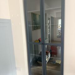 Ikea navy blue Billy book case