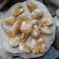 Citrine  Tumble stones,Crystals,Gemstones,