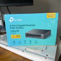 5-Port Gigabit Desktop PoE+ Switch