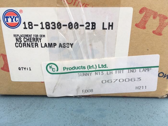 Nissan Sunny N13 indicator