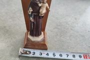 Small St Saint Anthony Of Padua With Baby Jesus Statue Jesus