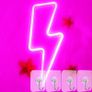 NEW SALE | LED Lightning Bolt Neon Light Neon Wall Signs for Bedroom Pink Lightning LED Neon Light Sign Wall Lamp Battery/USB Powered Image 4