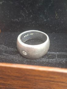 Lovely Vintage Solid 925 Sterling Silver Size M.