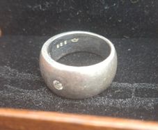 Lovely Vintage Solid 925 Sterling Silver Size M.