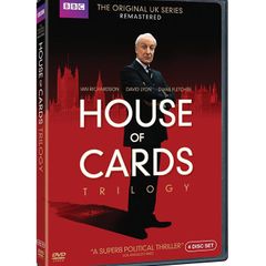 House Of Cards Trilogy Dvd Original Uk Tv Series Bbc Political Drama Ian Richardson New And Sealed