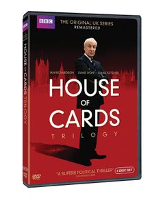 House Of Cards Trilogy Dvd Original Uk Tv Series Bbc Political Drama Ian Richardson New And Sealed