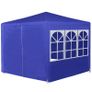 Marquee with 6 Side Walls Blue Image 5