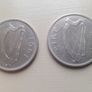 2 Ireland 1961 Halfcrowns  including  the Mule Variety Image 2