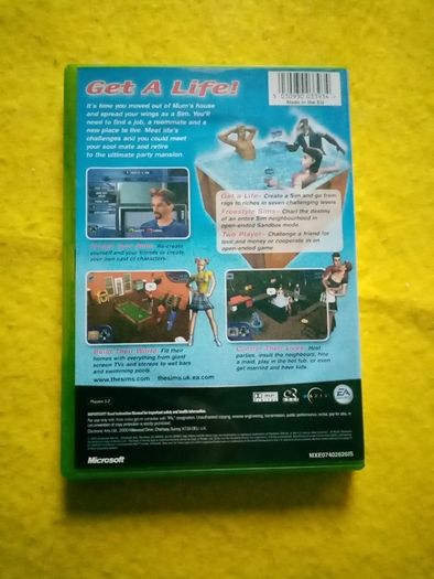 The Sims Xbox Original Pal