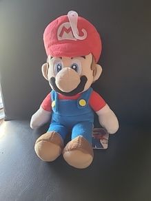 Super Mario Plush 9" Stuffed Toy Little Buddy Nintendo 2017 Mario Bros.