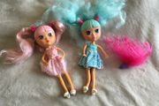 Dolls with removable hairs
