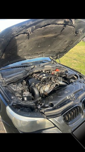 bmw e60 520d breaking