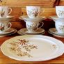 21 piece vintage tea set Image 2
