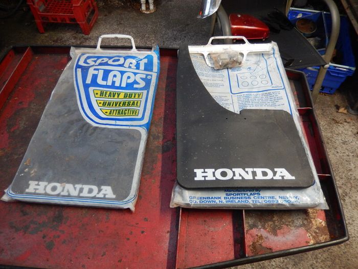 Vintage Honda Mud Flaps