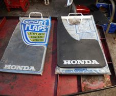 Vintage Honda Mud Flaps