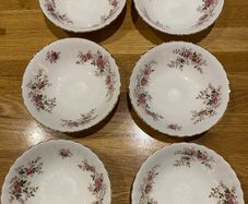 Royal Albert lavender rose bowls