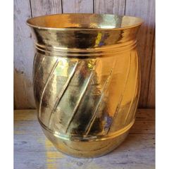Large Brass Planter Bucket KAS809