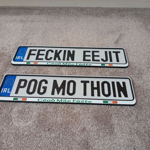 car reg plates