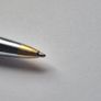 Cross ATX ballpoint pen chrome with gold accents Image 4