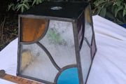 1920's Stained Glass Lamp/Porch Shade