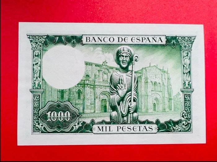 Spain  1000. Pesetas. 1965. Pick 151. SCARCE. UNC