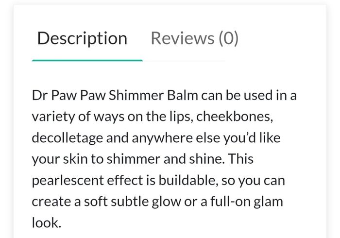 4 Euro Each!! - Brand New Dr. Paw Paw - Multi-Use - 4 In 1s - Size - Large 25ml - RP - 10.00 - Each